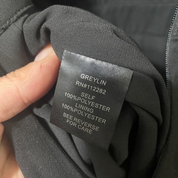 Greylin black wide leg pantsuit - Picture 6 of 7